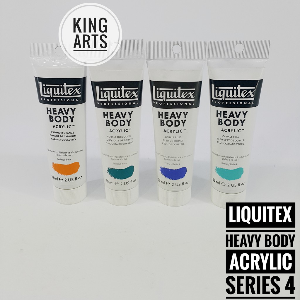 

Liquitex Heavy Body Acrylic 59ml Series 4