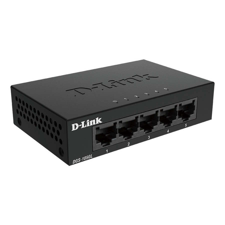 Switch D-Link DGS-105GL 5Port Gigabit Unmanaged | HUB DLink DGS105GL