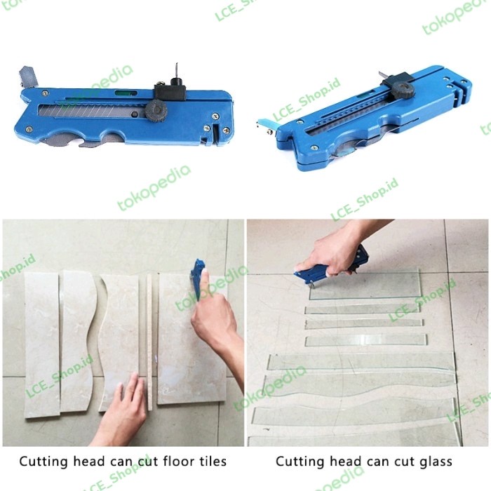 

Gaya Pisau Pemotong Kaca Silet Glass Cutter Multifunction Diy Tool Terlaris