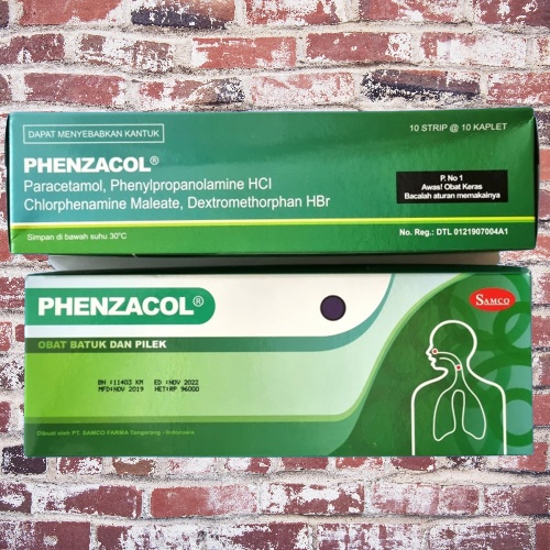 PHENZACOL TABLET PER BOX'S