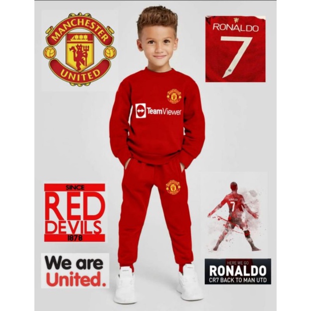 Baju setelan panjang anak laki-laki RONALDO COME BACK SPECIAL