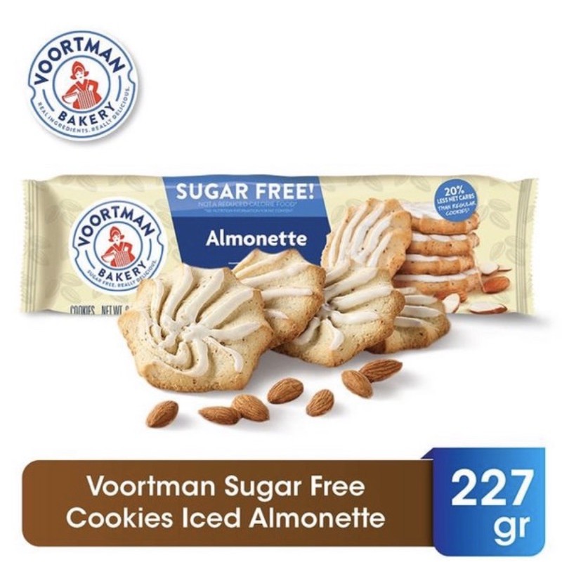 

Voortman cookies iced almonette 227 gr