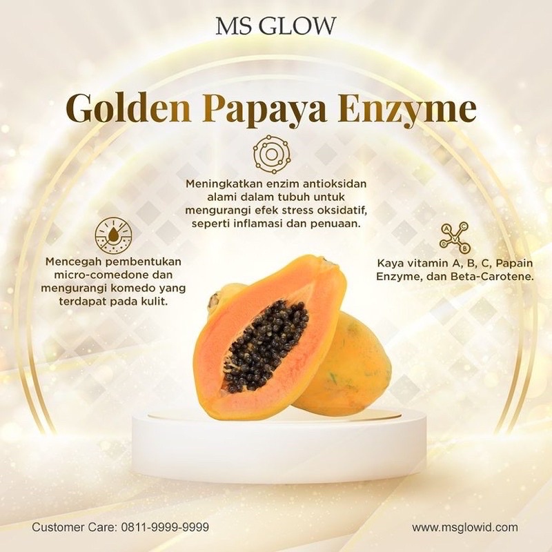 Ms Glow Facial Wash Golden | Sabun Cuci Muka Ms Glow Brightening