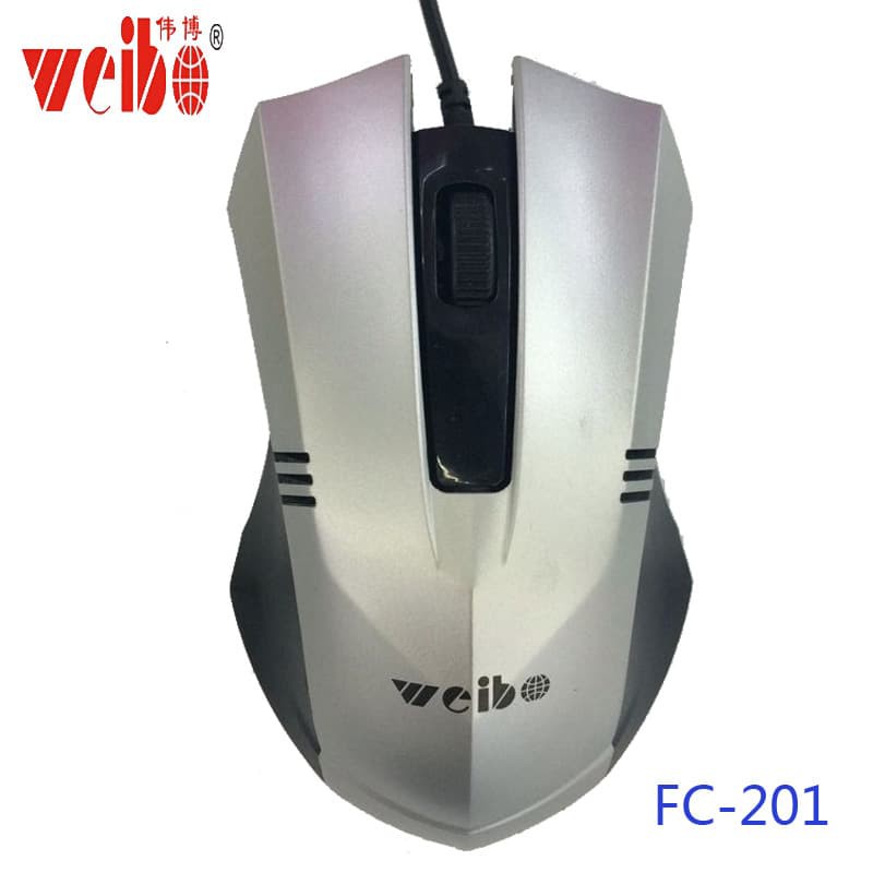 New Trend! MOUSE WIRELESS WEIBO SLIM WITH USB RECEIVER FC 201 LAPTOP