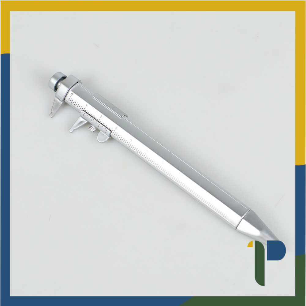 

[BEST QUALITY] Pena Multifungsi Ballpoint Measuring Tool Scale Ruler Taffware - B100 [PONG15]