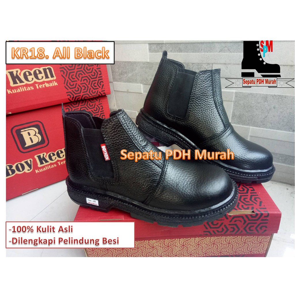 Sepatu Safety Original Boyken KR18-AB Best Seller Worker Safety