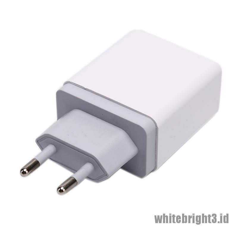 &lt; White3 &gt; Adaptor Charger Dinding USB 3.0 18W Quick Charge