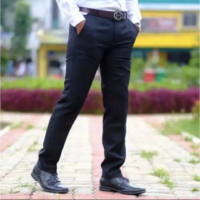 Celana Kantor Formal bahan Slimfit /Celana bahan kantor murah