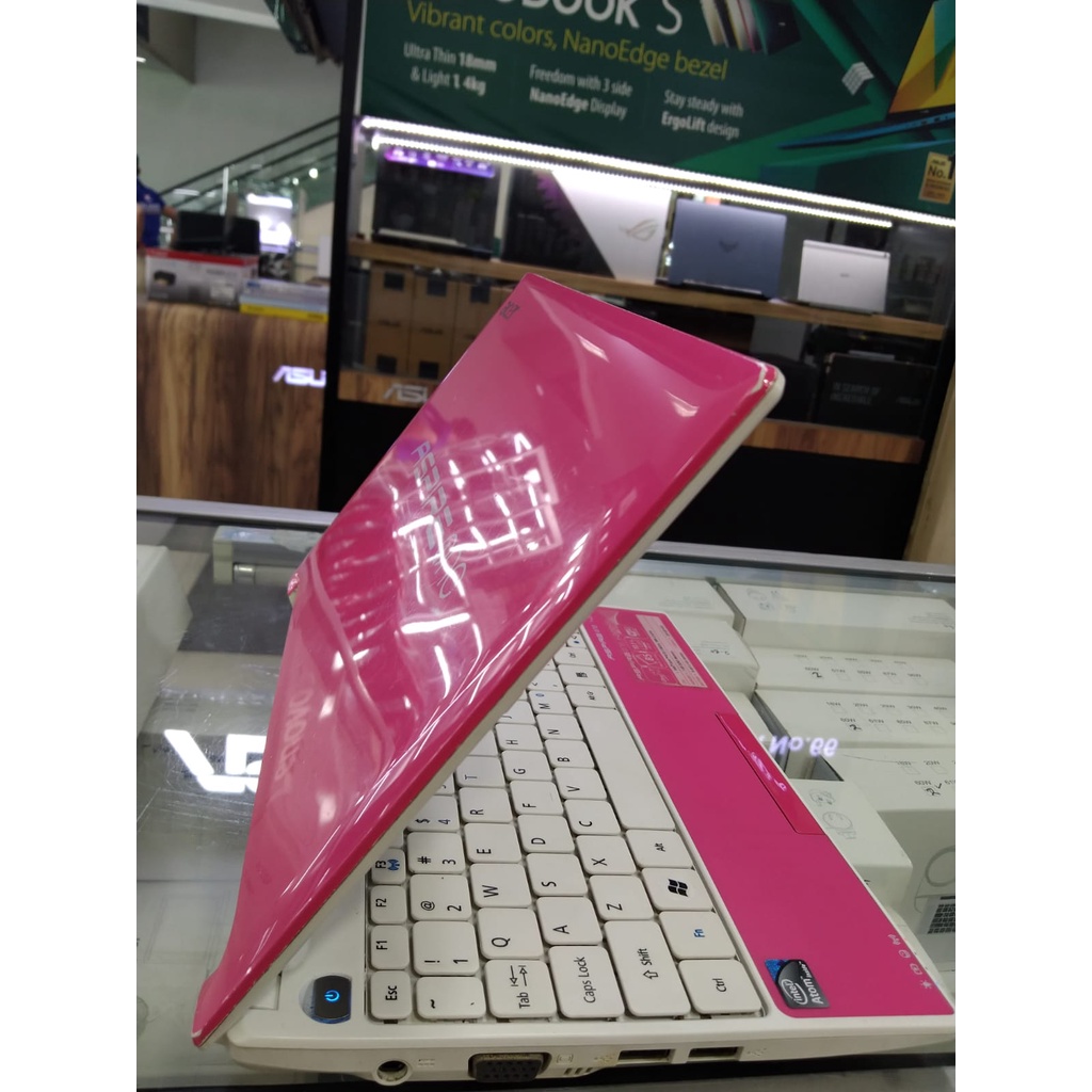 PROMO NOTEBOOK 1JUTAAN 1 JUTAAN SECOND SEKEN BEKAS MURAH ACER ASPIRE ONE RAM 2GB 2 GB HDD 320GB BERKUALITAS