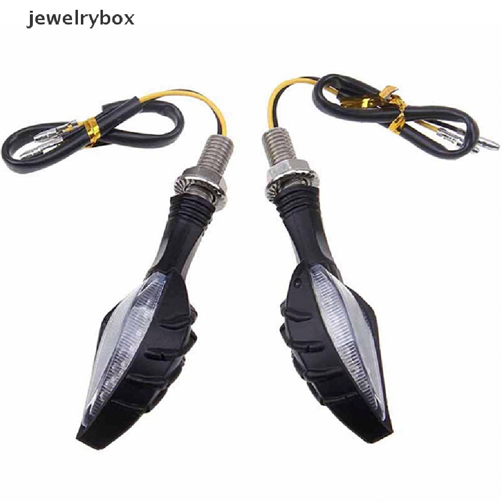 (Box) Lampu Indikator Sinyal Belok Sepeda Motor 12 Led Warna Amber
