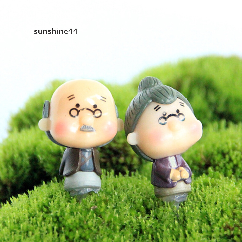 Sunshine Miniatur Rumah Boneka / Bonsai Untuk Dekorasi Taman / Terrarium Diy