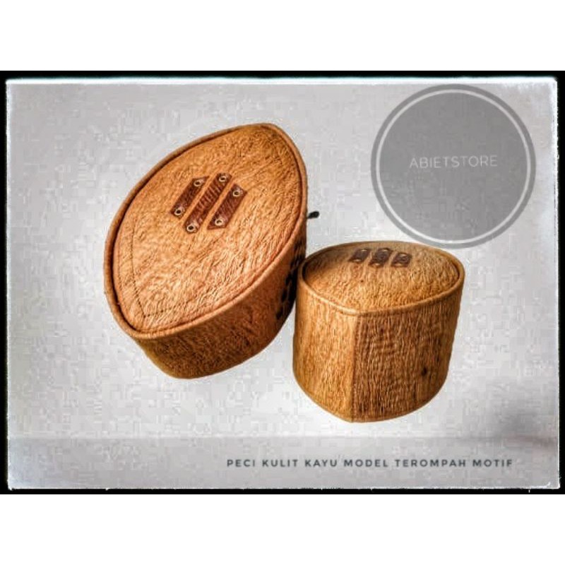 PECI KULIT KAYU MODEL TEROMPAH MOTIF