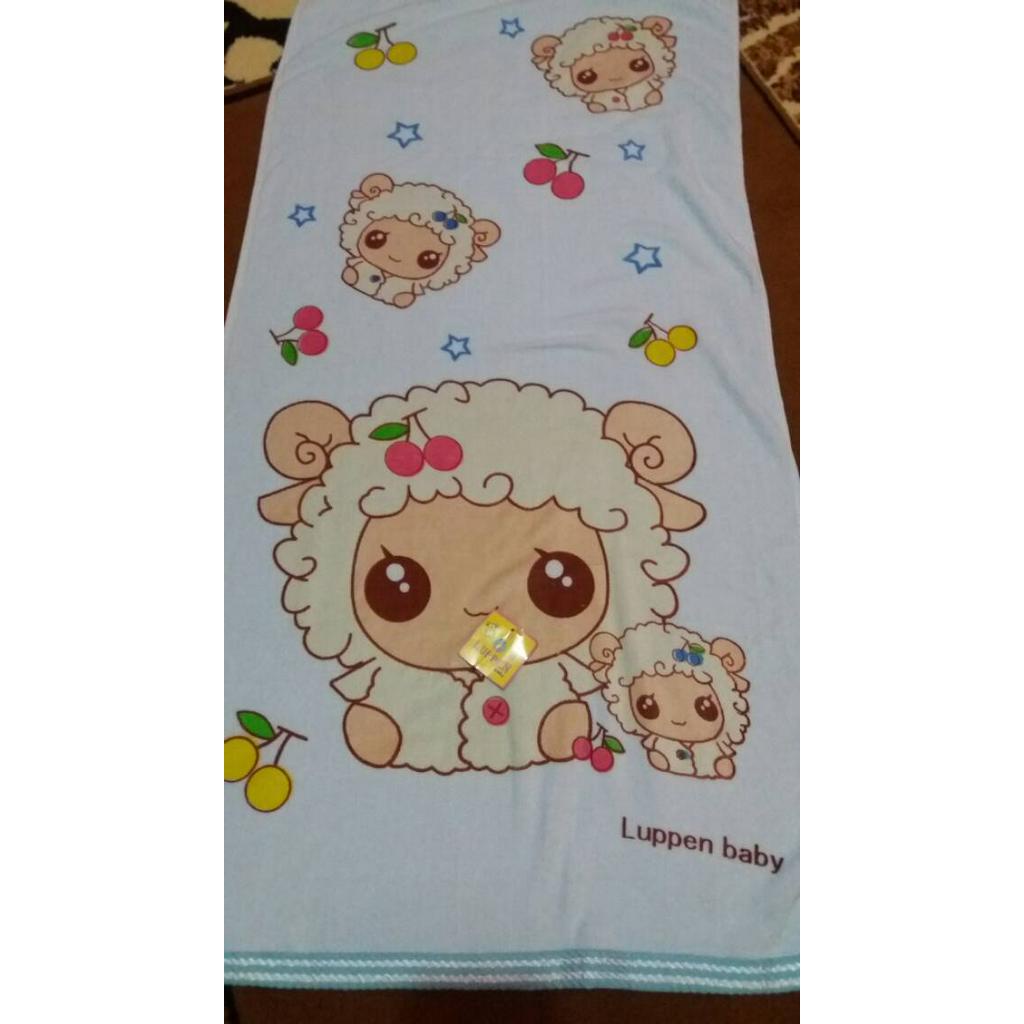 Handuk Bayi Twin Warna Warni 100×50