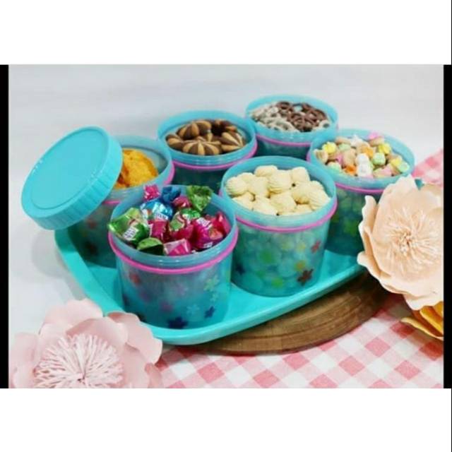Toples Kue Lebaran Set nampan cantik