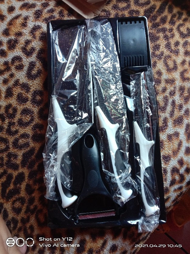 Promo Pisau Batu Maifan Tajam Pisau Set 5in1 Set Dapur Lengkap Plus Kupasan / Pisau Set Murah