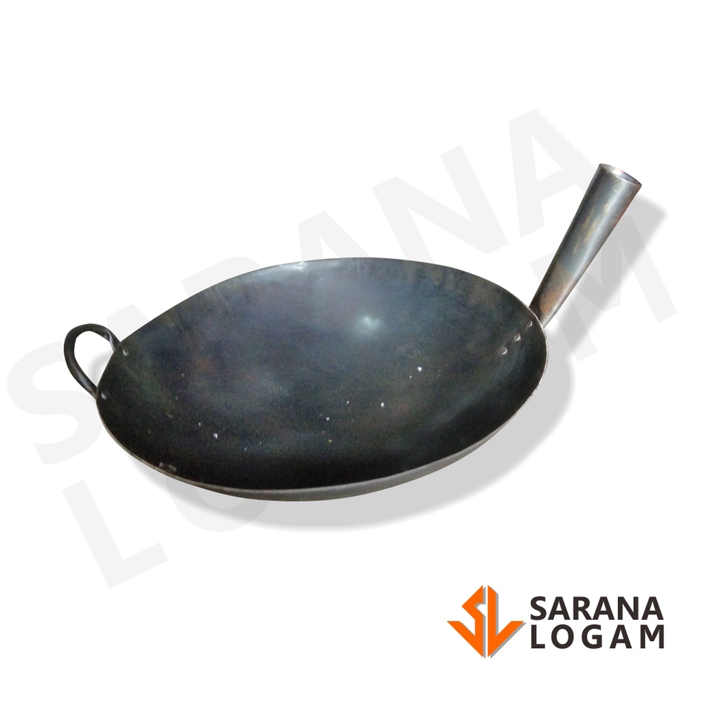 Wajan Nasi/Mie Goreng Besi Tebal 5 Ukuran
