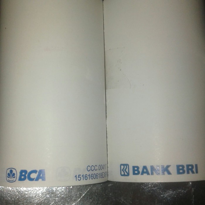 

Unik Kertas thermal logo bank BCA dan BRI ukuran 57x33 kertas struk kasir Diskon