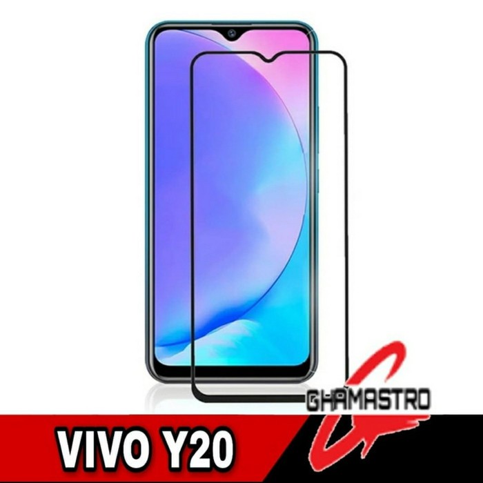 TEMPERED GLASS FULL LEM 5D VIVO Y20 Y20i Y20S Y12S NEW 2020 - BC