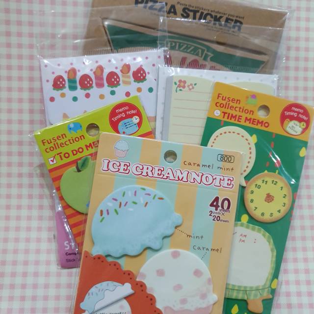 

kawaii sticky note for scrapbook and journal