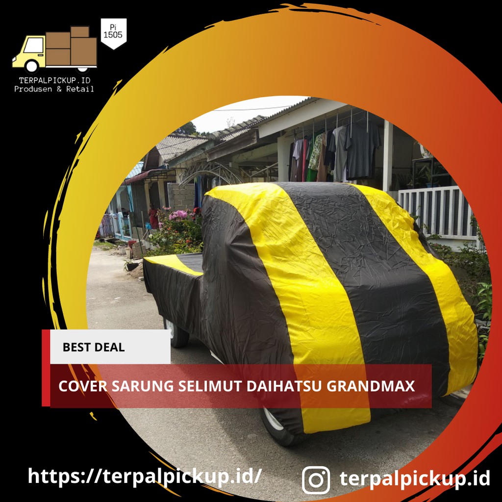 Urban Cover Sarung Selimut Mobil Pick Up Daihatsu Grand Max