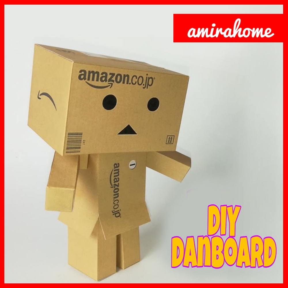 DIY Papercraft Figure Anime DANBO Figure Amazon sticker emoji