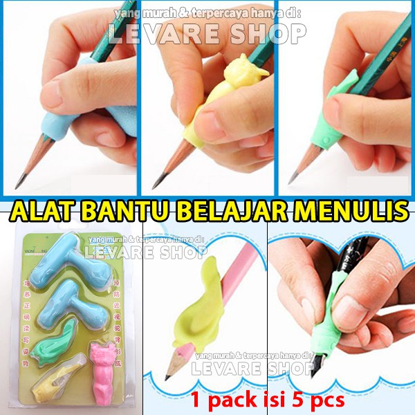 

Arm Alat Bantu Belajar Tulis Menulis Anak Pegang Pensil - Pencil Grip - B