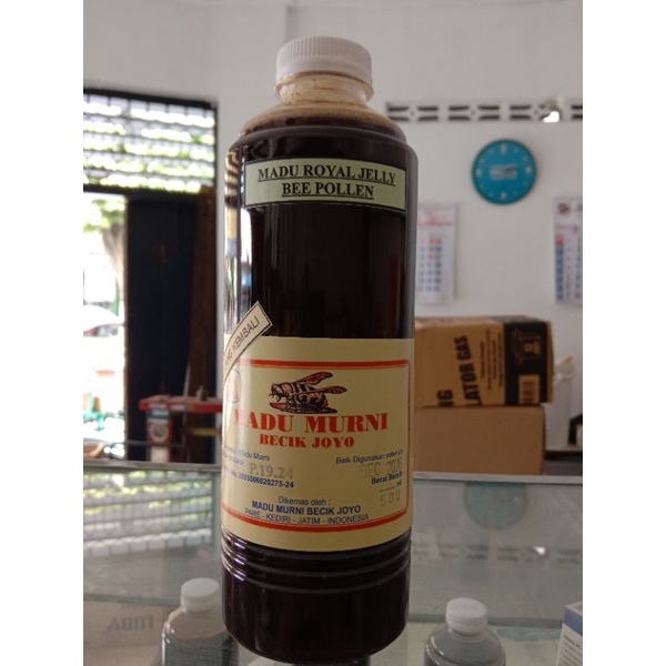 

Madu murni becik Joyo.madu+ bee pollen+royal jelly (madu super) 500ml