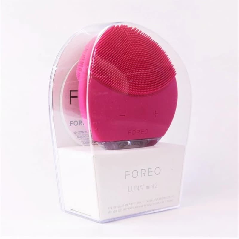 FOREO LUNA / FOREVER LINA MINI PEMBERSIH WAJAH MAKE UP CLEANSING BRUSH