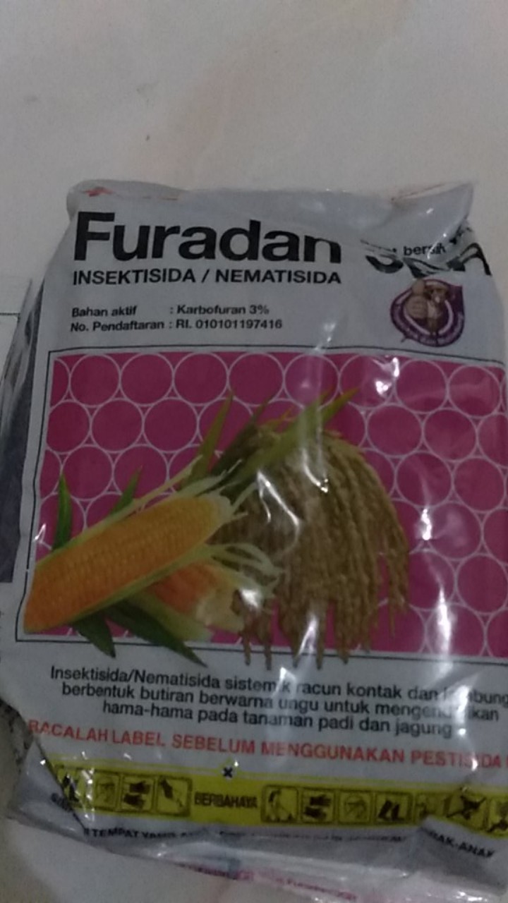Insektisida/nematisida Furadan 1kg (pengendali Hama Tanah)
