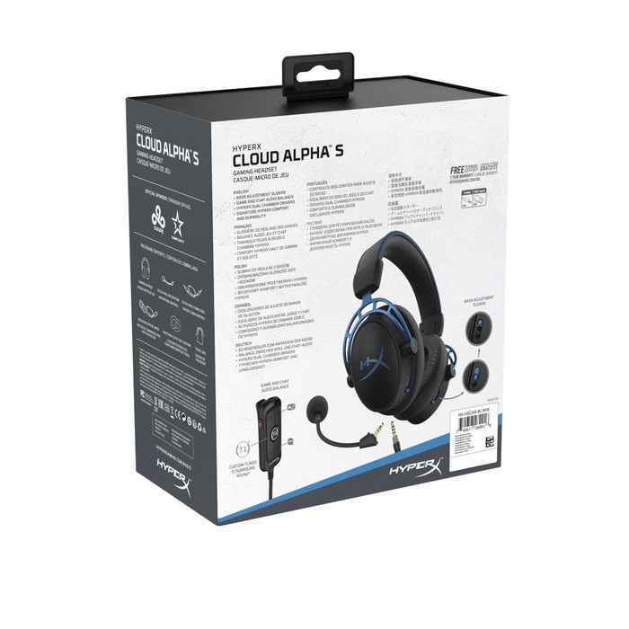 HyperX Cloud Alpha S 7.1 Surround Sound Gaming Headset