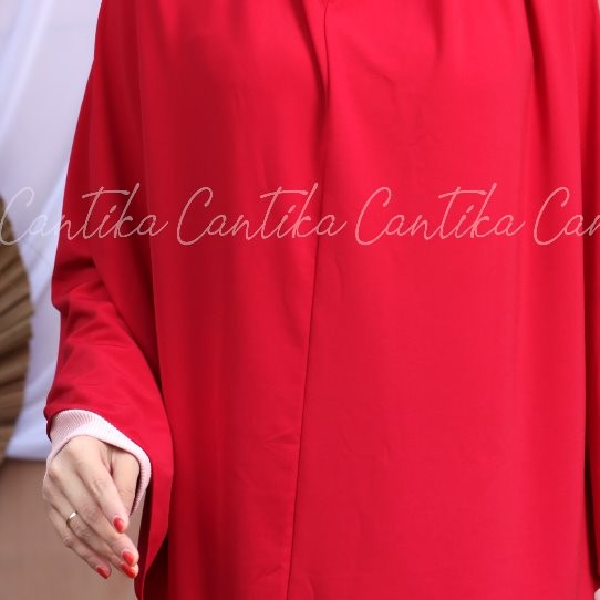 Khimar Jilbab Nicob Shiren Ori Cantika-MAROON