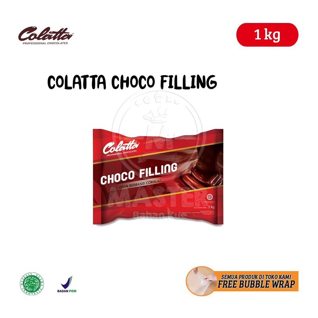 

Colatta Choco Filling Coklat Kemasan Merah [1 kg]