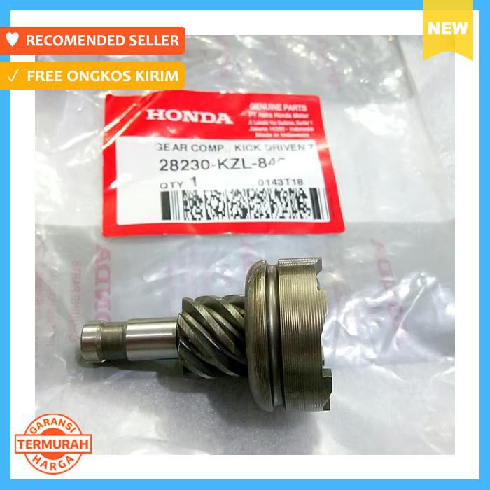 GIGI SELA / GEAR COMP. KICK SPINDLE U/ BEAT FI DLL, HONDA ORI