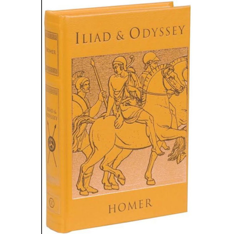 CANTERBURY CLASSICS :LEATHERBOUND THE ILIAD &  THE ODYSSEY