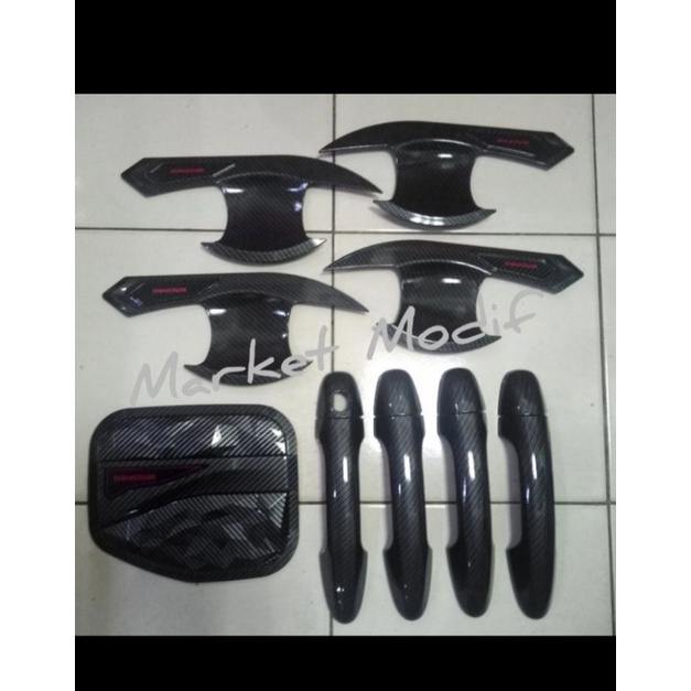 paket outer handle tank cover Innova reborn GR SPORT  2016-2023 carbon