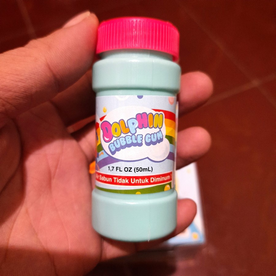 MAINAN REFILL BUBLE UNTUK SEGALA MACAM BUBLEGUN ISI 50ML