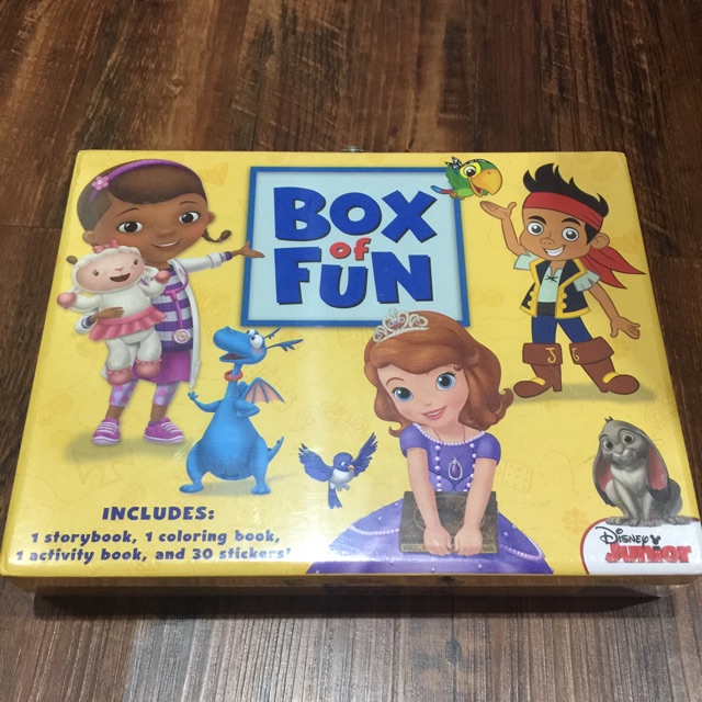 

Box of fun yellow