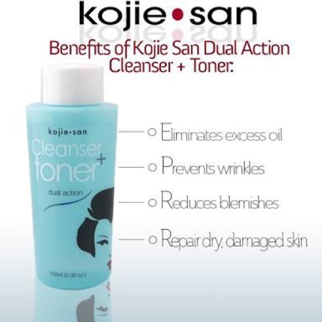 Kojie San Cleanser + Toner 100ml