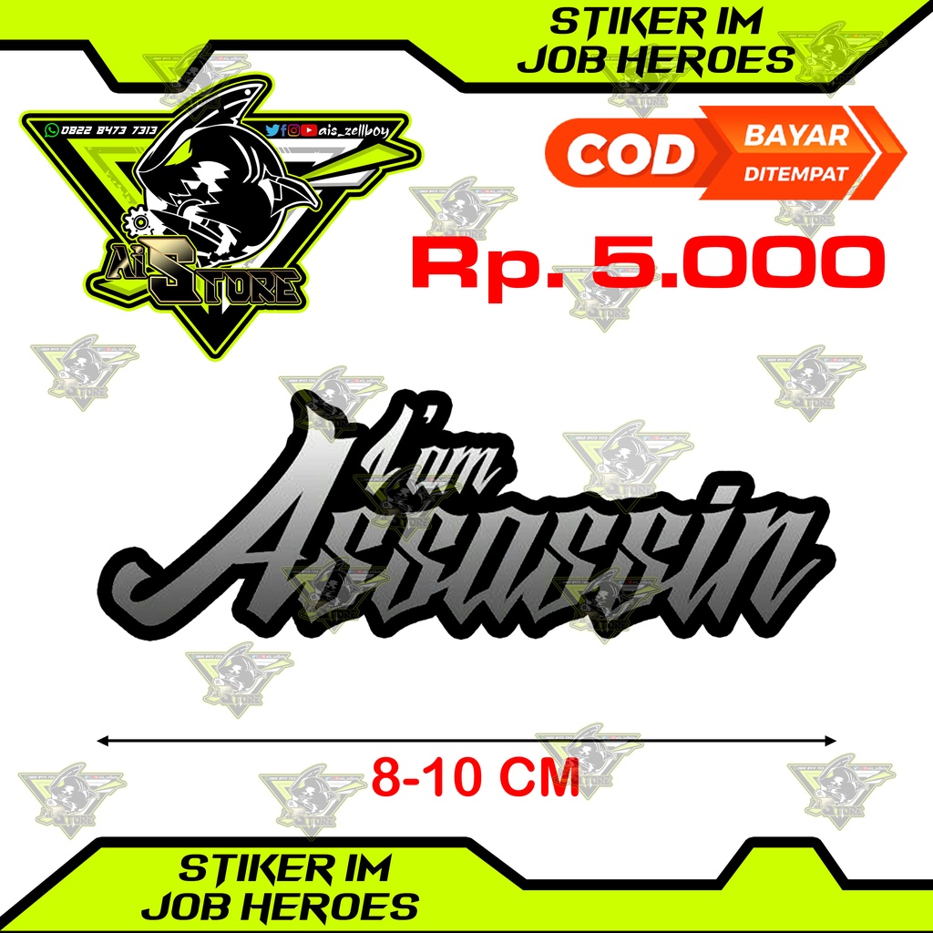 Stiker Job Im Herroes