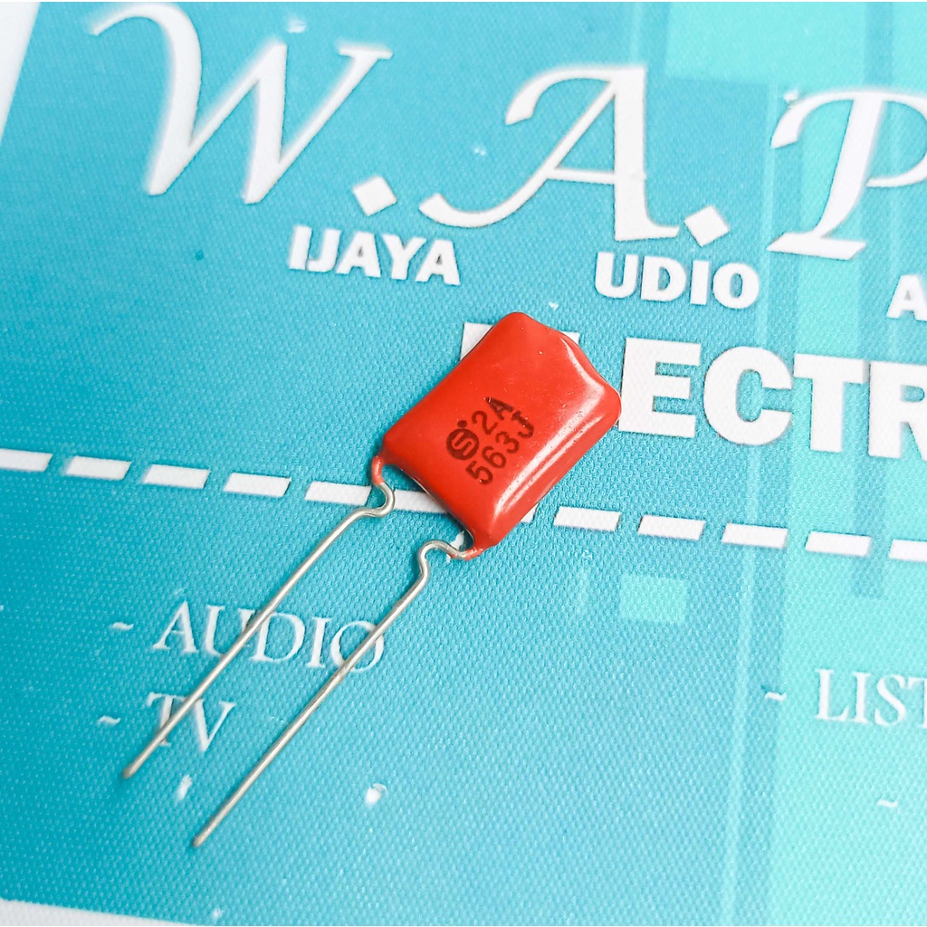 10 BUAH CAPASITOR MILAR 563J 100V 56N MILAR 563 100 VOLT