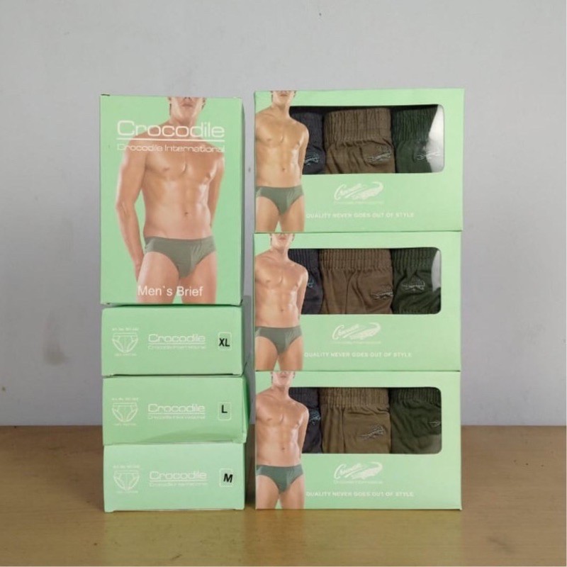 Celana dalam Crocodile Isi 3