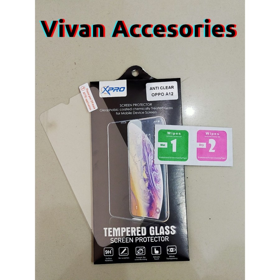 Tempered Glass/Anti Gores Oppo A12