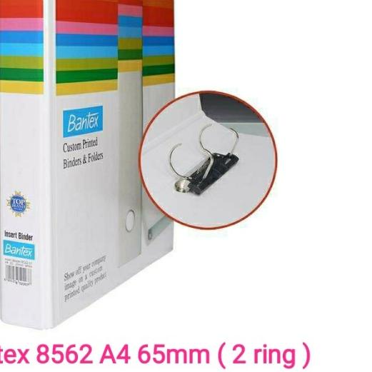 

℮ Bantex insert binder 8562 A4 ( 65mm / 2 D ) ♣