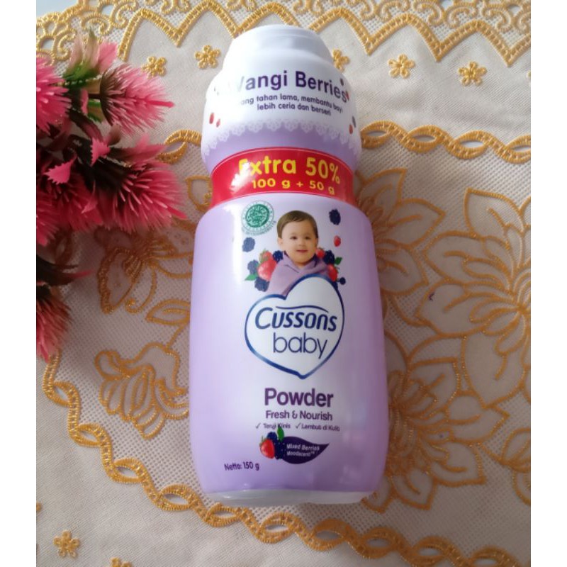 Cussons Bedak Baby (PROMO) 100+30 Gr