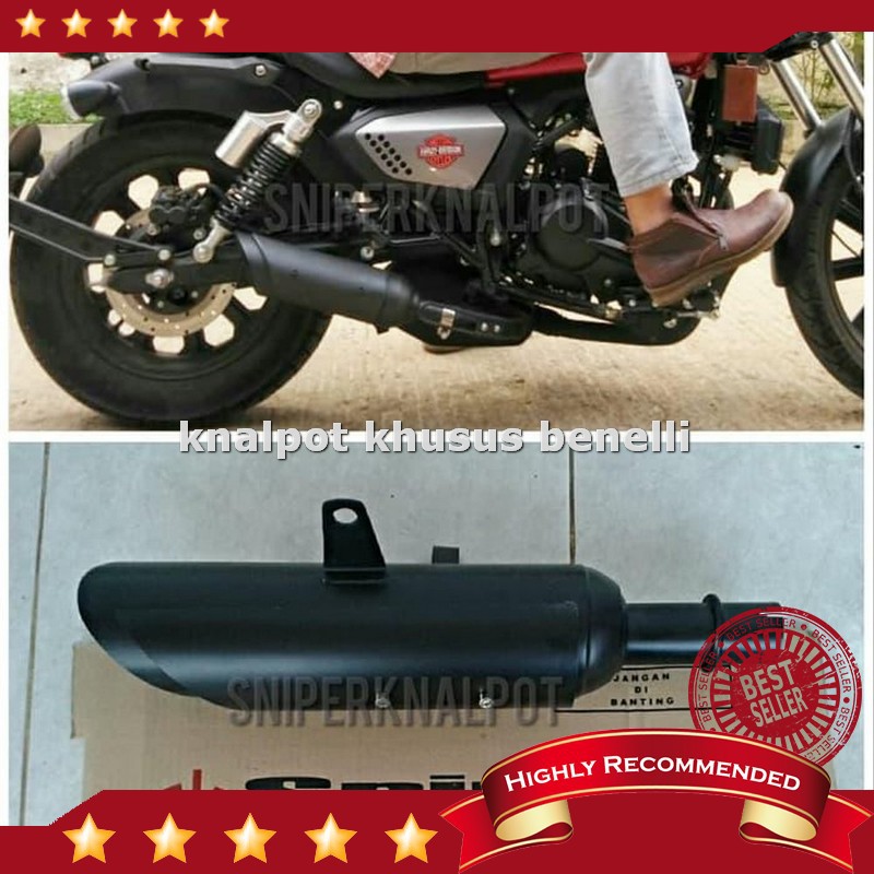 Jual Knalpot benelli motobi 200 evo Berkualitas