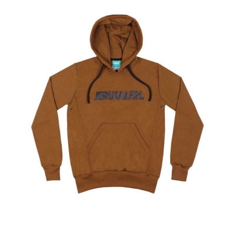 PLANET Jerusalem Hoodie Brown