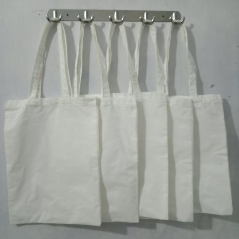 Totebag Drill Kanvas Polos, Ready Stok, Termurah