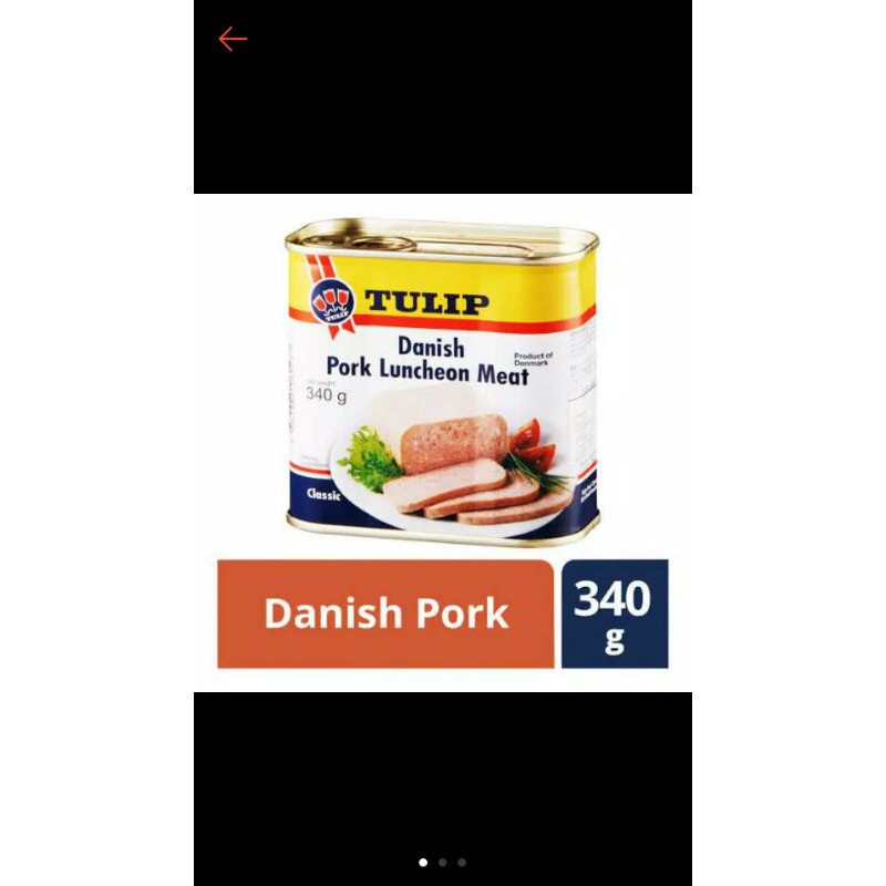 

pork luncheaan meat tulip