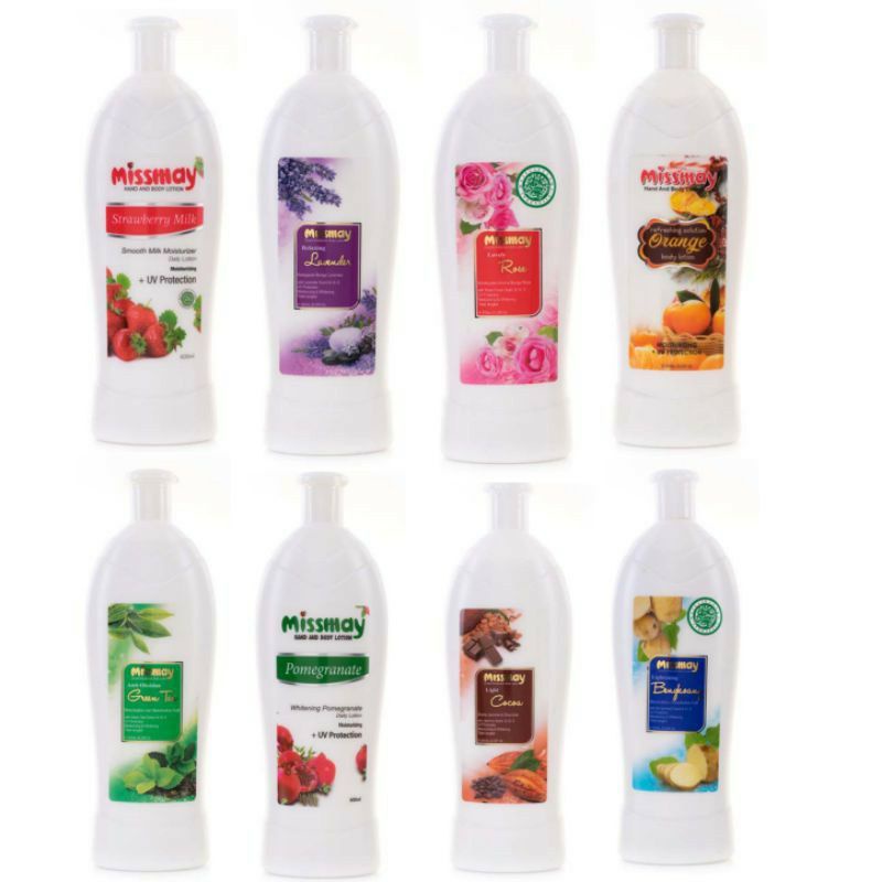 Missmay Hand And Body Lotion 600ml Botol Pet Original BPOM HALAL / Pelembab Kulit Badan Tangan Dll