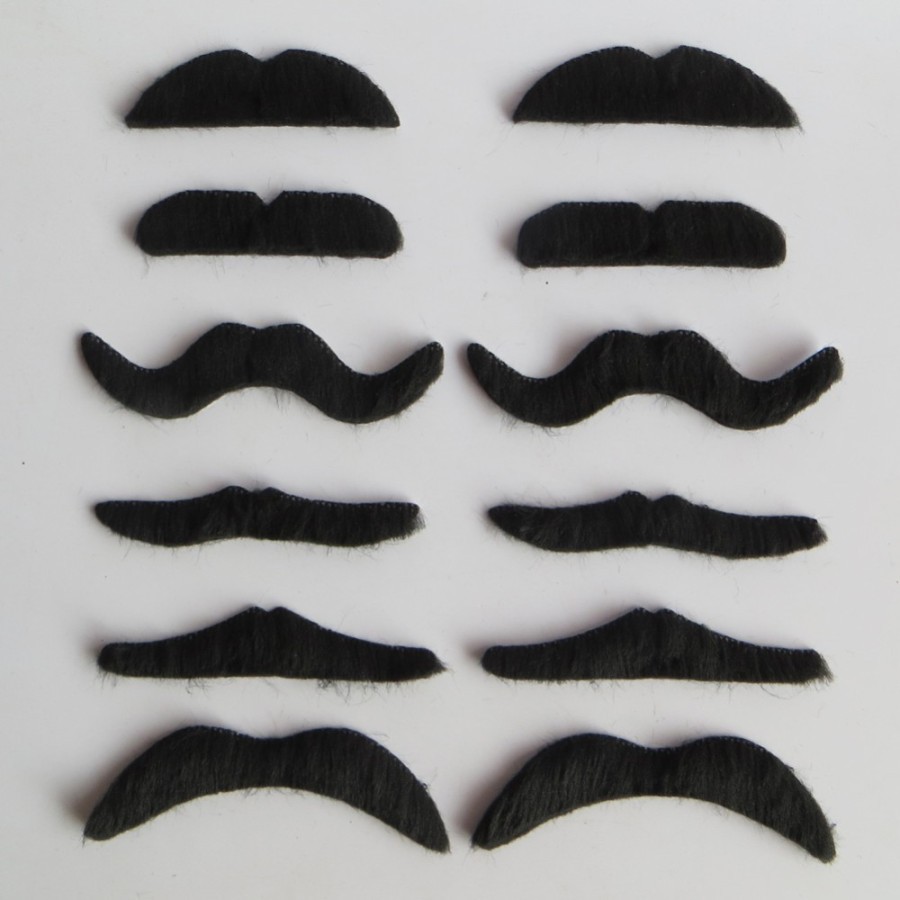 Kumis palsu, fake moustache, lebih bagus, seperti kumis asli